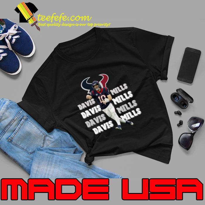 Texans davis mills American football quarterback for the Houston T-Shirt