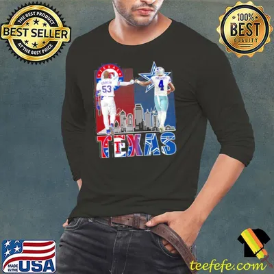Texas City Sports Garcia And Prescott Signatures Shirt