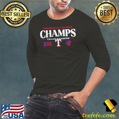 Texas Rangers 2023 American League Champions Roster Shirt