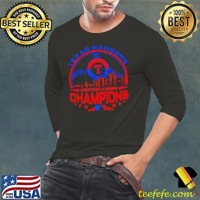 Texas Rangers 2023 World Series Champions Logo Shirt