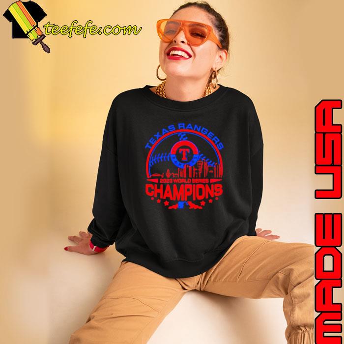 Texas Rangers 2023 World Series Champions Logo Shirt Sweatshirt Texas Rangers 2023 World Series Champions Logo Shirt Sweatshirt