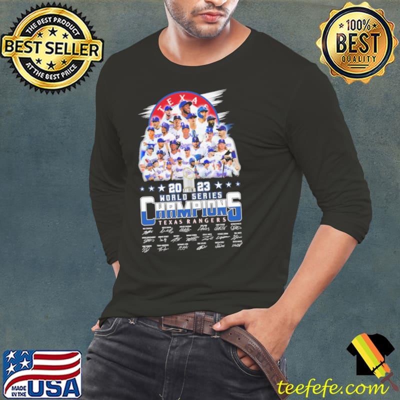 Texas rangers world series champions 2023 signature shirt Texas rangers world series champions 2023 signature shirt