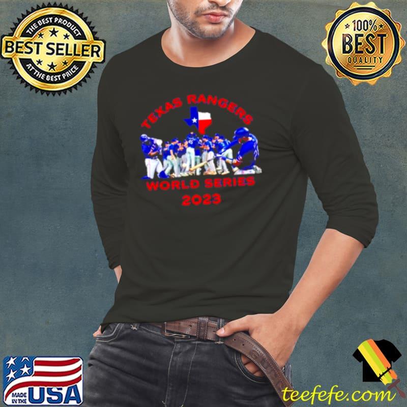 Texas Rangers World Series MLB baseball 2023 s Long Sleeve Tee Texas Rangers World Series MLB baseball 2023 s Long Sleeve Tee