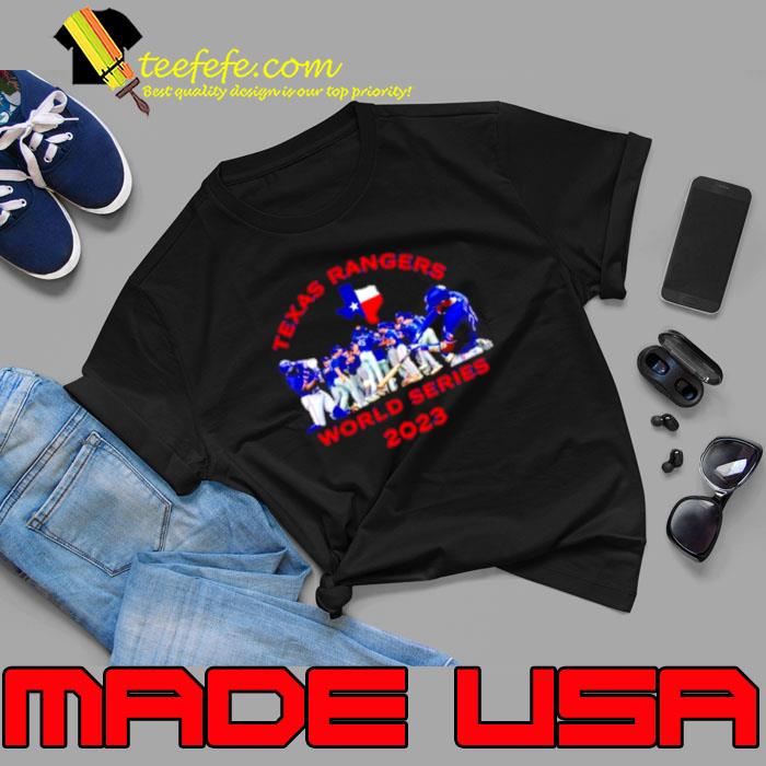 Texas Rangers World Series MLB baseball 2023 s Unisex Texas Rangers World Series MLB baseball 2023 s Unisex