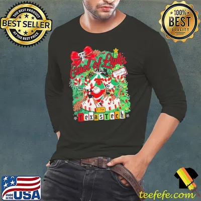 Texas Tech Christmas 2023 Carol of Lights shirt