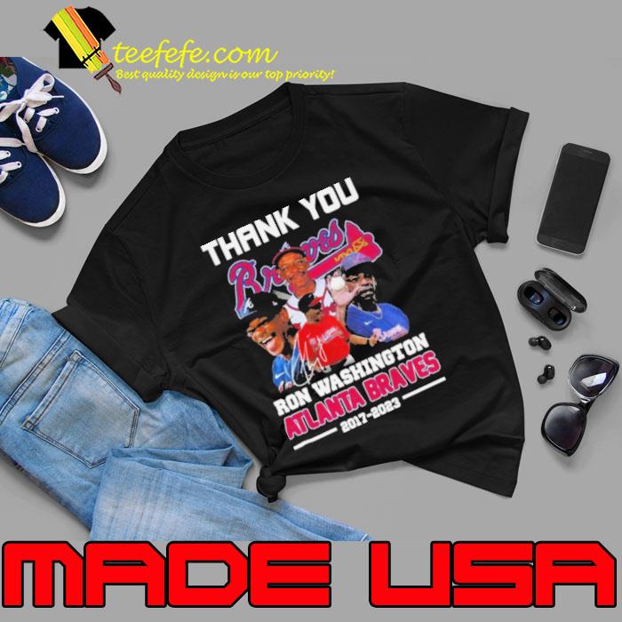 Thank You Ron Washington Atlanta Braves 2017-2023 Signature Shirt Unisex Thank You Ron Washington Atlanta Braves 2017-2023 Signature Shirt Unisex