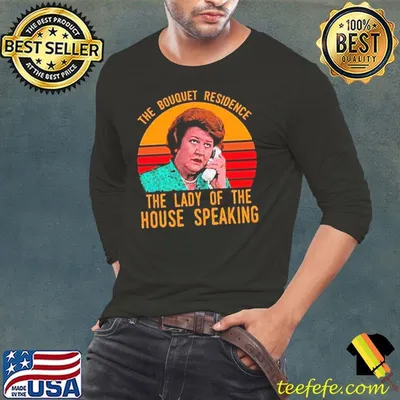 The bouquet residence the lady of the house speaking vintage sunset shirt