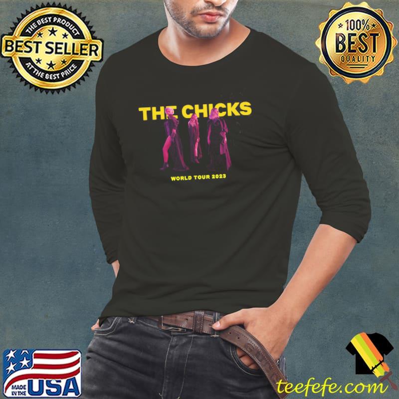 The Chicks World Tour 2023 Country Music Concert s Long Sleeve Tee The Chicks World Tour 2023 Country Music Concert s Long Sleeve Tee