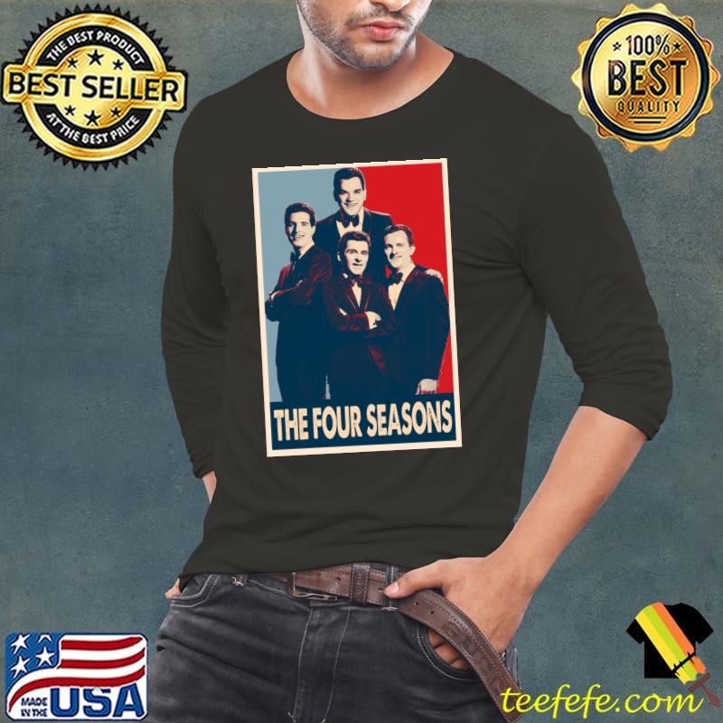 The Four Seasons Walkin' My Way Back to The Seasons Band rock-pop T-Shirt The Four Seasons Walkin' My Way Back to The Seasons Band rock-pop T-Shirt