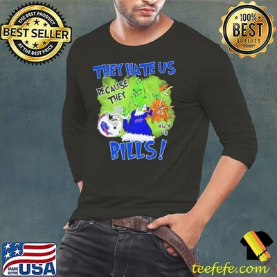 The Grinch They Hate Us Because They Ain’t Us Buffalo Bills Shirt