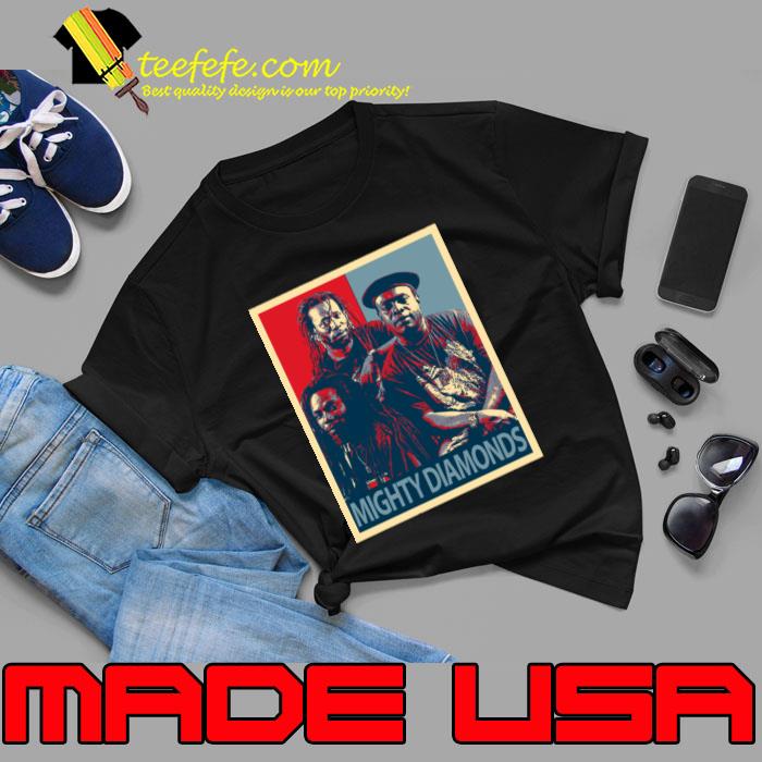 The Mighty Diamonds Jamaican harmony trio retro T-Shirt Unisex The Mighty Diamonds Jamaican harmony trio retro T-Shirt Unisex