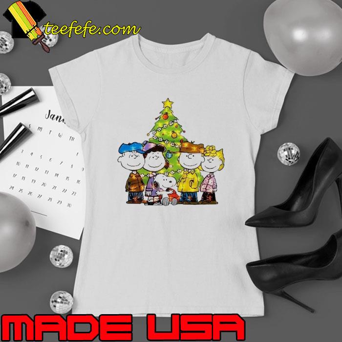 The Peanuts Gang Charlie Brown Christmas s Ladies tee The Peanuts Gang Charlie Brown Christmas s Ladies tee