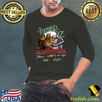 The Wizard Of Oz 83th anniversary 1939 2022 Signature T-Shirt
