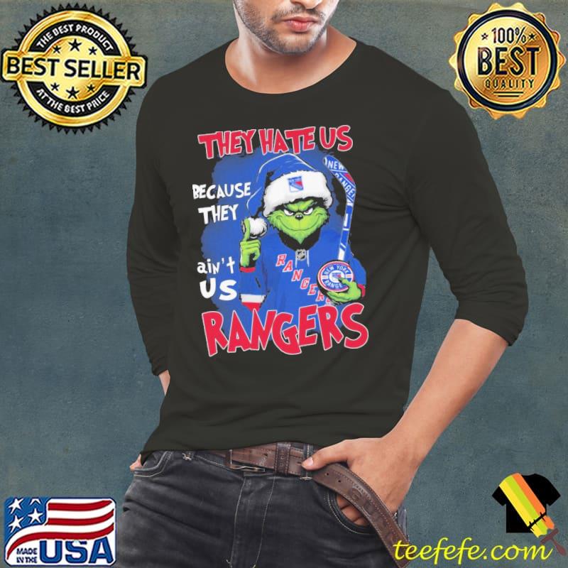 They hate us because they ain't rangers grinch s Long Sleeve Tee They hate us because they ain't rangers grinch s Long Sleeve Tee