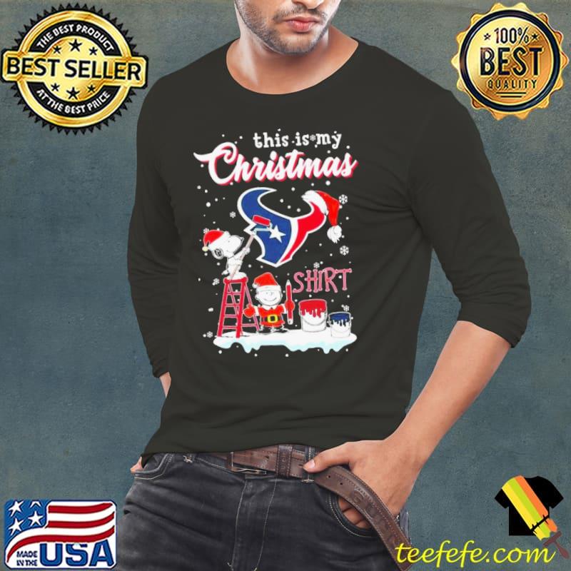 This Is My Christmas Shirt Houston Texas x Snoopy Shirt Long Sleeve Tee This Is My Christmas Shirt Houston Texas x Snoopy Shirt Long Sleeve Tee