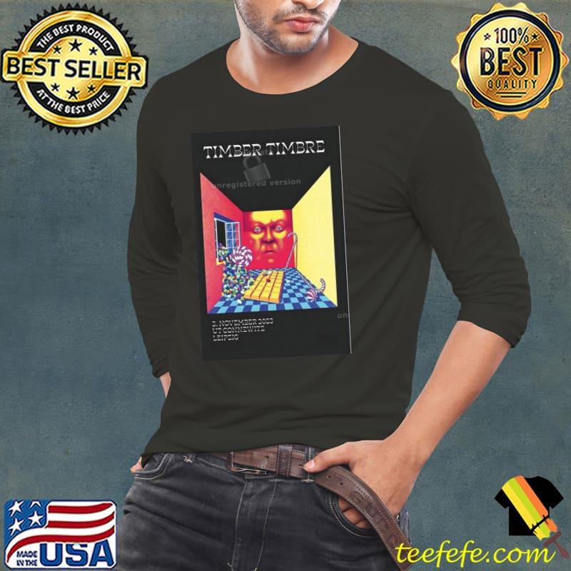 Timber Timbre UT Connewitz Tour 2023 Poster Shirt Long Sleeve Tee Timber Timbre UT Connewitz Tour 2023 Poster Shirt Long Sleeve Tee