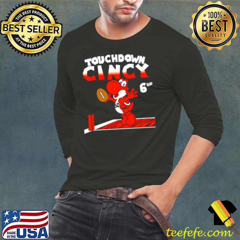 Touchdown cincy 6up s Long Sleeve Tee Touchdown cincy 6up s Long Sleeve Tee