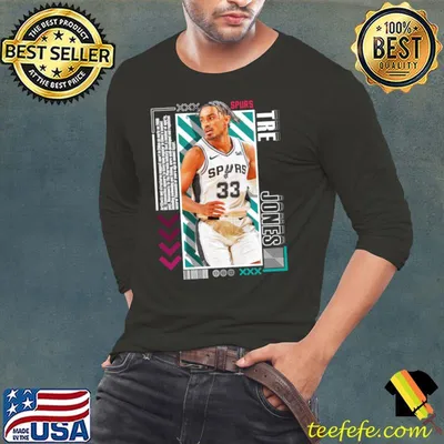 Tre Jones American professional basketball player for the San Antonio Spurs T-Shirt
