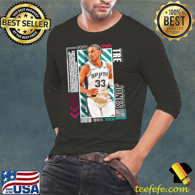 Tre Jones American professional basketball player for the San Antonio Spurs T-Shirt
