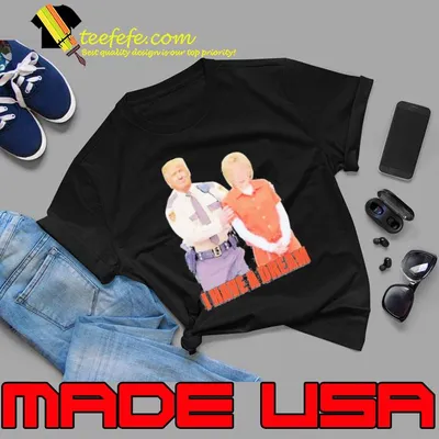 Trump Police arrest Hillary Clinton I have a dream shirt