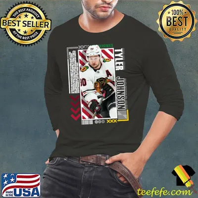 Tyler Johnson American professional ice hockey Blackhawks T-Shirt