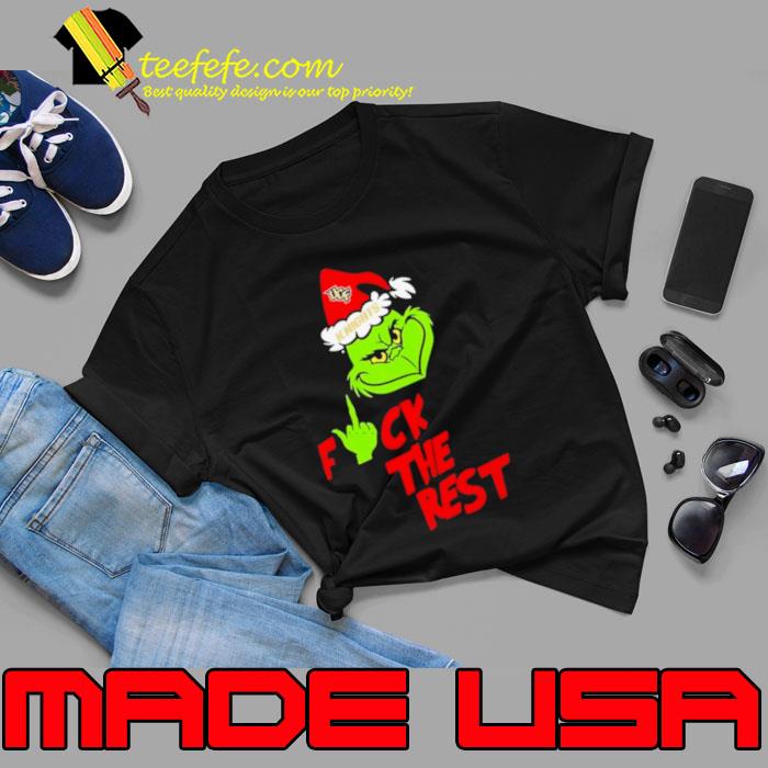 UCF Knights Santa Grinch Hat Fuck The Rest Christmas shirt UCF Knights Santa Grinch Hat Fuck The Rest Christmas shirt