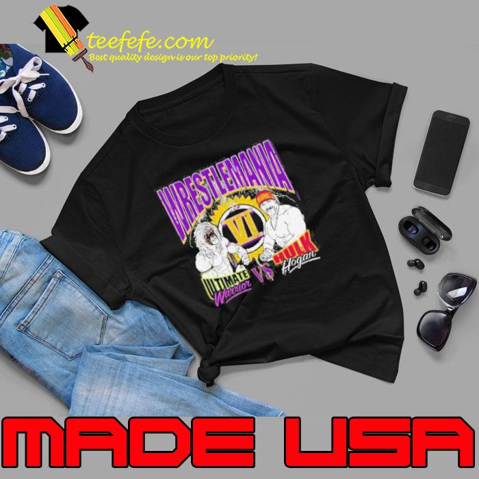 Ultimate Warrior vs Hulk Hogan Shirt