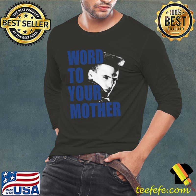 Vanilla Ice Word to Your Mother Rapper American T-Shirt Long Sleeve Tee Vanilla Ice Word to Your Mother Rapper American T-Shirt Long Sleeve Tee