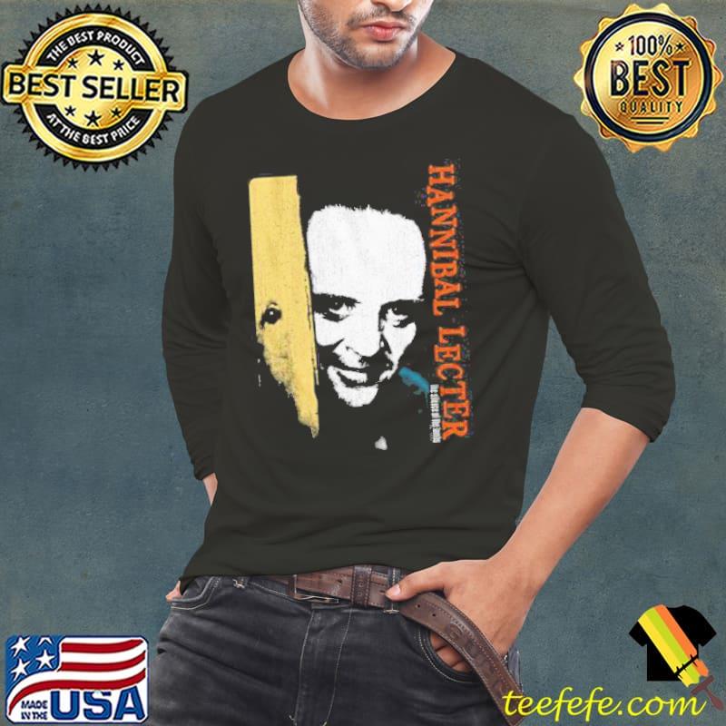 Vintage Hannibal Lecter Photo Shirt Long Sleeve Tee Vintage Hannibal Lecter Photo Shirt Long Sleeve Tee
