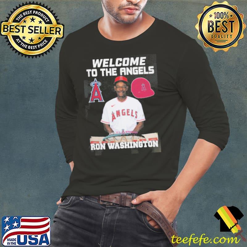 Welcome to the LA Angels Ron Washington Shirt Long Sleeve Tee Welcome to the LA Angels Ron Washington Shirt Long Sleeve Tee