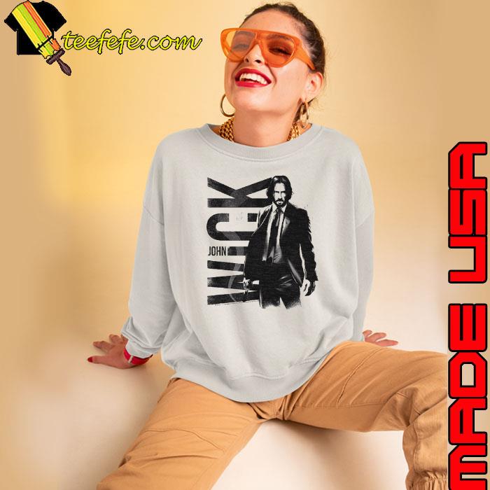 White Distressed Shirt Sweatshirt White Distressed Shirt Sweatshirt