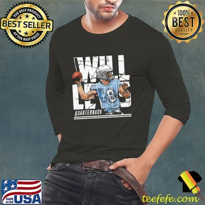 Will Levis American football quarterback Tennessee Player Name T-Shirt