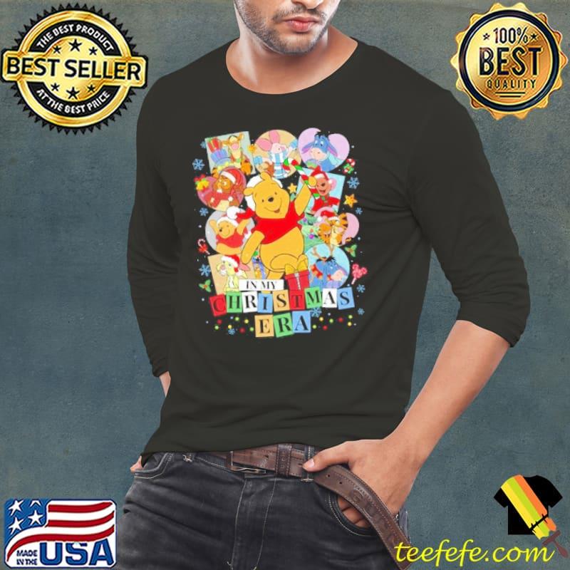 Winnie The Pooh Christmas Tree Shirt Long Sleeve Tee Winnie The Pooh Christmas Tree Shirt Long Sleeve Tee