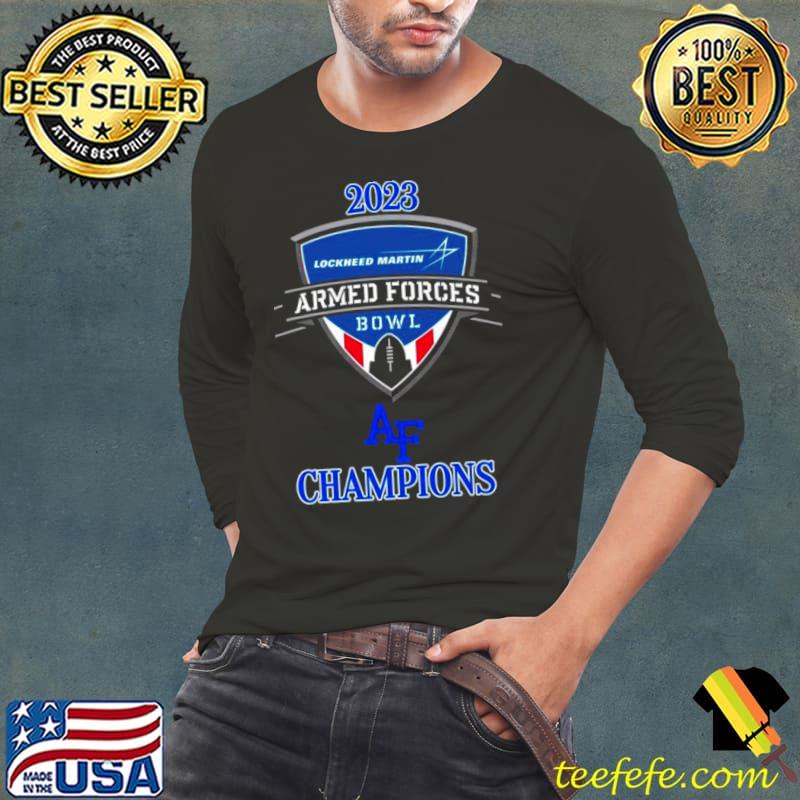 Air Force Falcons 2023 Lockheed Martin Armed Forces Bowl Champions shirt