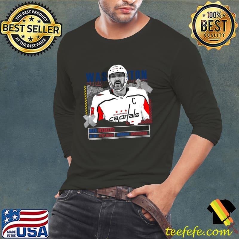 Alex Ovechkin Russian professional ice hockey left winger Capitals T-Shirt