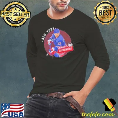 Alexis Lafreniere New York R Dots WHT Hockey Shirt