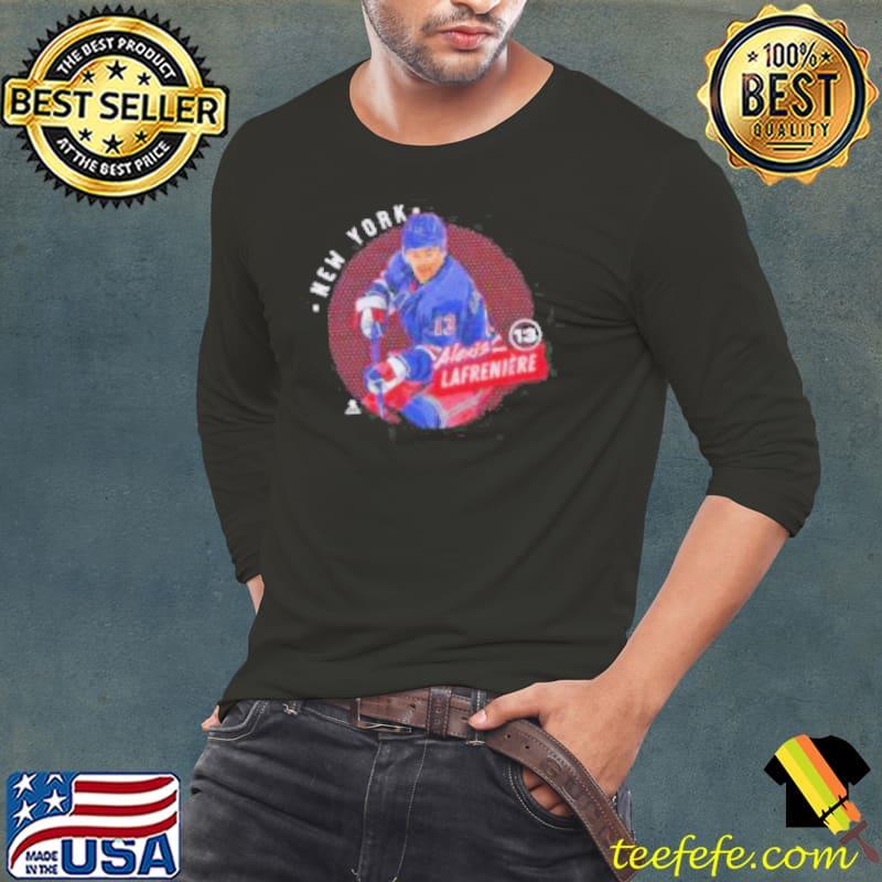 Alexis Lafreniere New York R Dots WHT Hockey Shirt