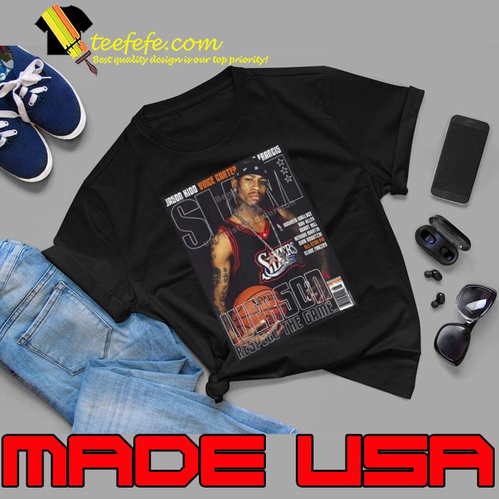 Allen Iverson Vintage SLAM Mag Shirt Unisex Allen Iverson Vintage SLAM Mag Shirt Unisex