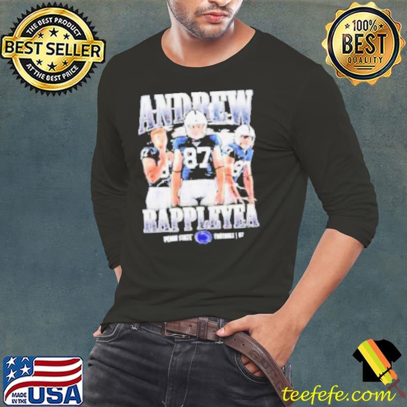 Andrew Rappleyea Penn State Nittany Lions Football Shirt Long Sleeve Tee Andrew Rappleyea Penn State Nittany Lions Football Shirt Long Sleeve Tee