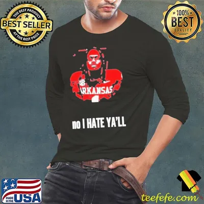 Arkansas Tusky Love No I Hate Ya’ll shirt