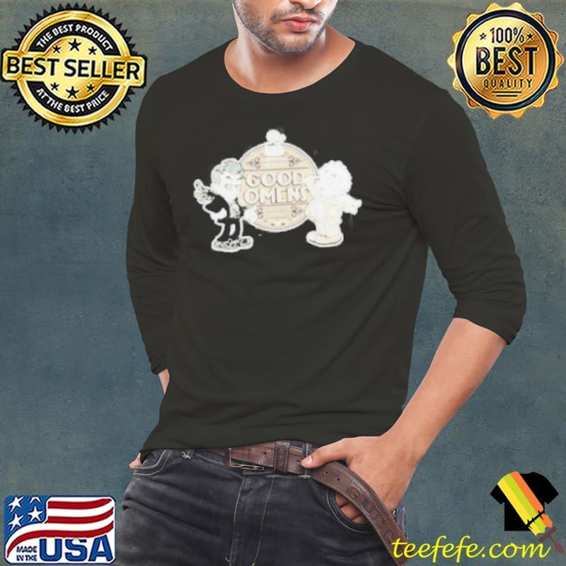 Aziraphale The Angel Good Mens Crowley The Demon Shirt