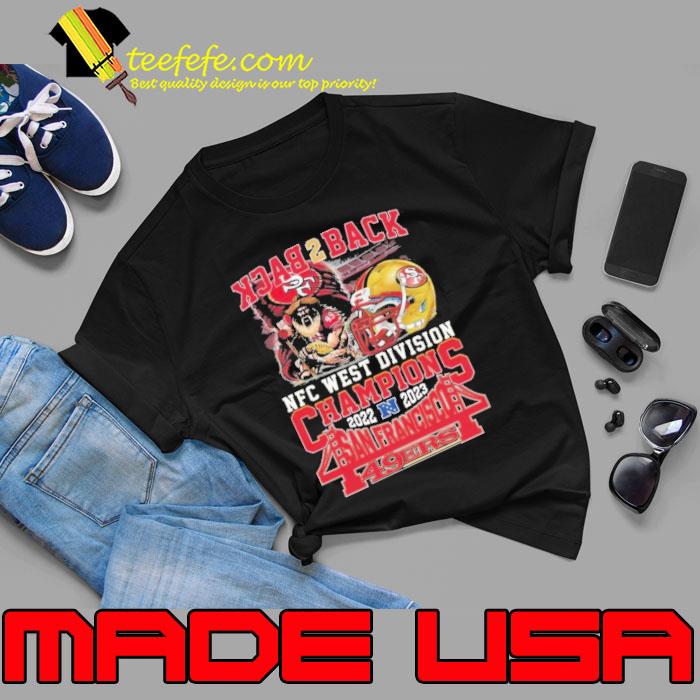 Back To Back NFC West Division Champions 2022 – 2023 San Francisco 49ers Shirt