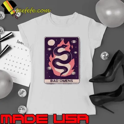 Bad Omens Snake Tarot Card Bad Omens Shirt