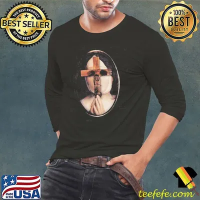 Bad Religion Behind The Cross Catholic Nun Shirt