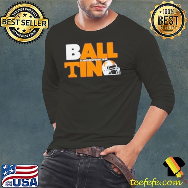 Ball in Tennessee Volunteers logo helmet shirt