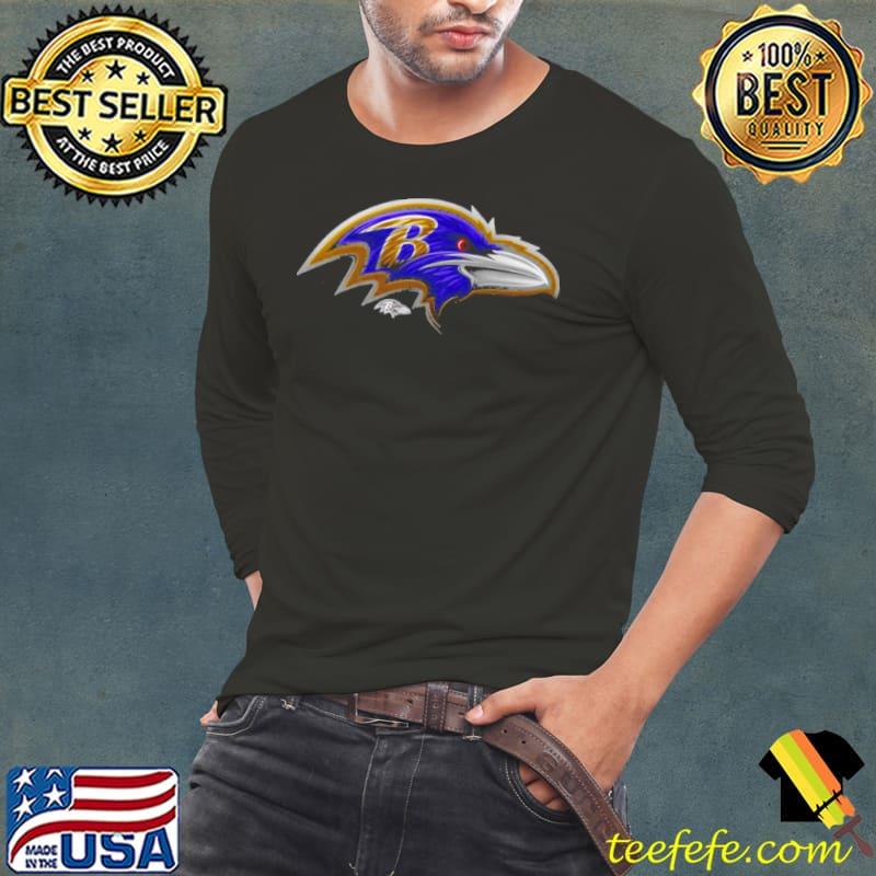 Baltimore Ravens Midnight Mascot Retro Shirt