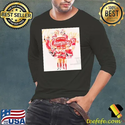 Best In The West San Francisco 49ers Are 2023 NFC West Champions Unique Shirt