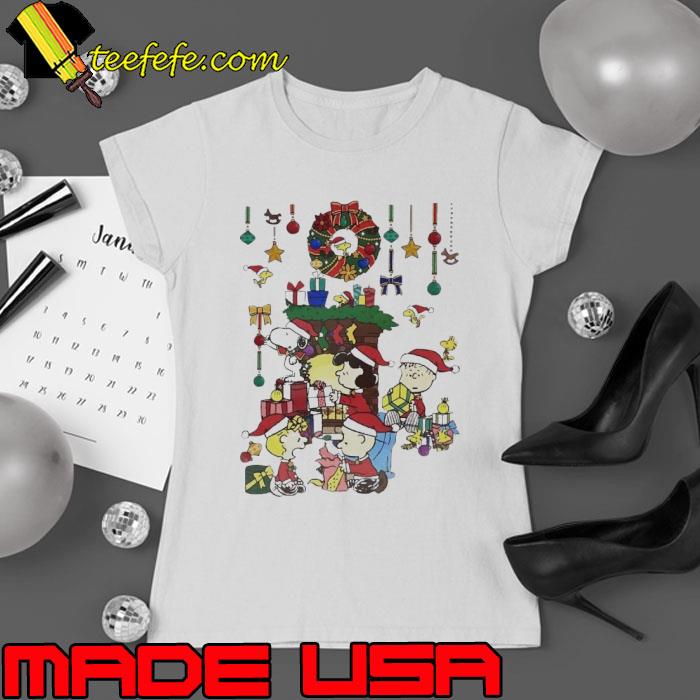 Best snoopy And Friends Hat Santa Happy Merry Christmas Shirt Ladies tee Best snoopy And Friends Hat Santa Happy Merry Christmas Shirt Ladies tee