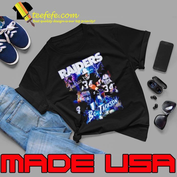 Bo Jackson Los Angeles Raiders Lightning vintage s Unisex Bo Jackson Los Angeles Raiders Lightning vintage s Unisex