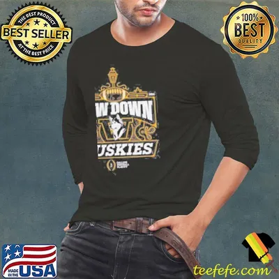 Bow Down Huskies 2023 2024 College Football Playoff Shirt